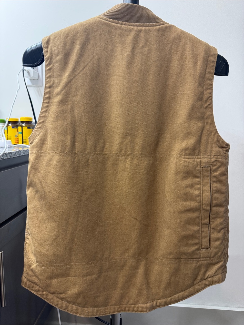 Patagonia Brown/Tan Canvas Work Vest - Picture 2 of 3